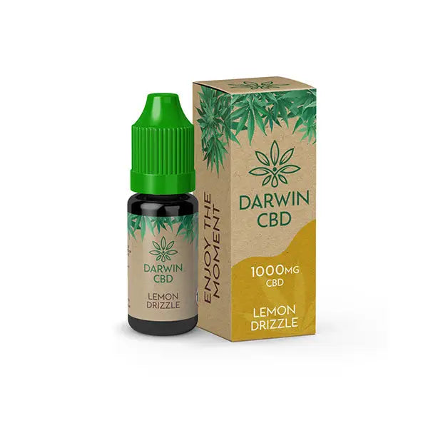 Darwin 1000mg CBD Isolate E-Liquid 10ml - CBD Products