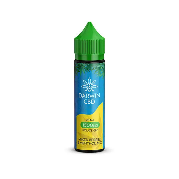 Darwin 1500mg CBD Isolate E-Liquid 60ml - CBD Products