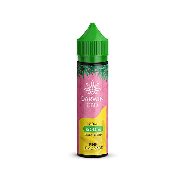 Darwin 1500mg CBD Isolate E-Liquid 60ml - CBD Products