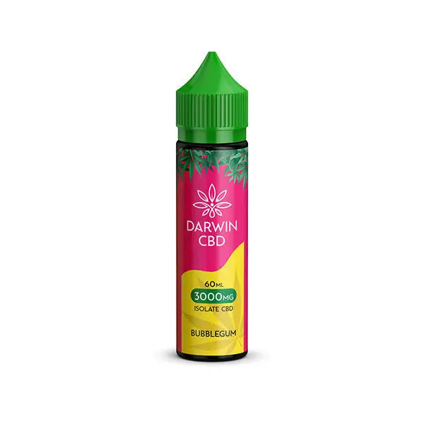 Darwin 3000mg CBD Isolate E-Liquid 60ml - CBD Products