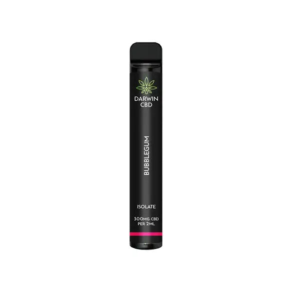 Darwin 300mg CBD Isolate Disposable Vape Device 600 Puffs -