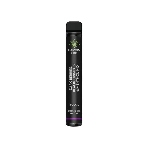 Darwin 300mg CBD Isolate Disposable Vape Device 600 Puffs -