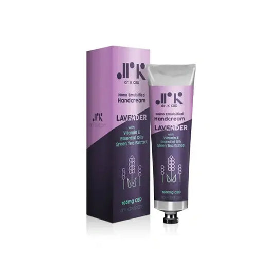 Dr K CBD 100mg CBD Nano Emulsified Hand Cream - 75ml - CBD