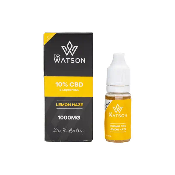 Dr Watson 1000mg Full Spectrum CBD E-liquid 10ml - CBD