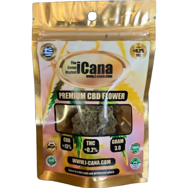 iCana Lemon Haze CBD Flower: A Citrusy Delight