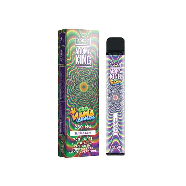 Aroma King Mama Huana 250mg CBD Disposable Vape Device 700