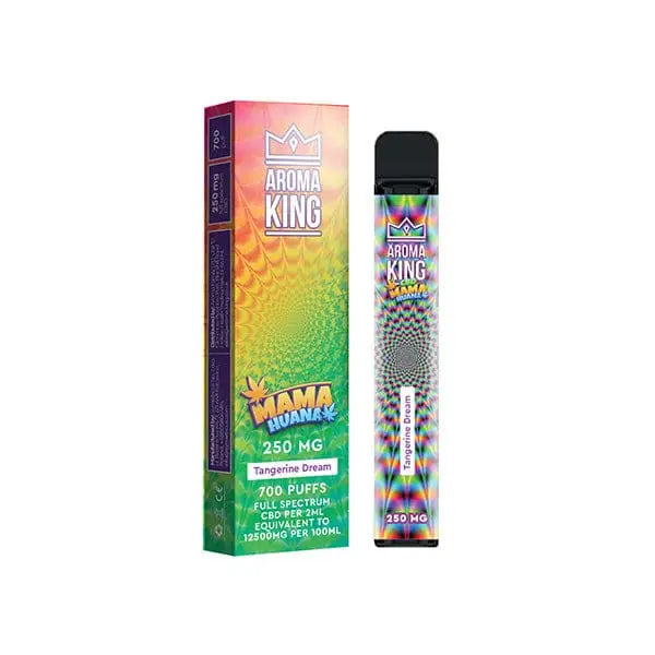 Aroma King Mama Huana 250mg CBD Disposable Vape Device 700