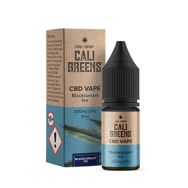 Cali Greens 300mg CBD Vape E-liquid 10ml - CBD Products