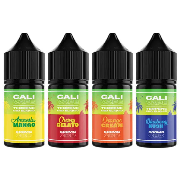 CALI VAPE 500mg Full Spectrum CBD E-liquid 10ml - CBD