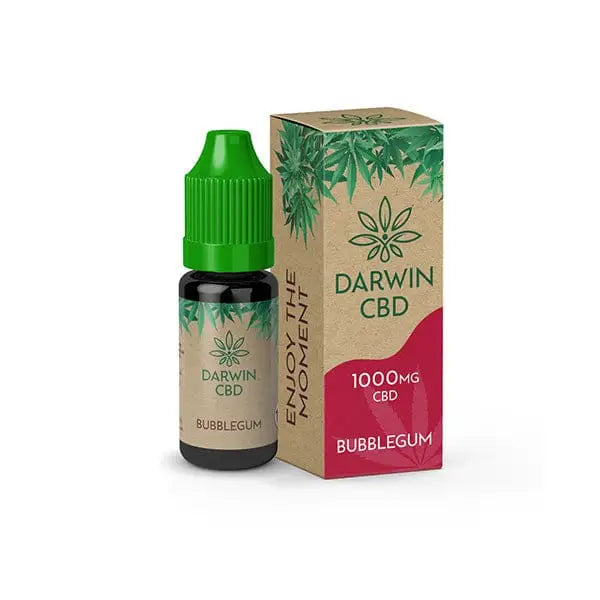 Darwin 1000mg CBD Isolate E-Liquid 10ml - CBD Products