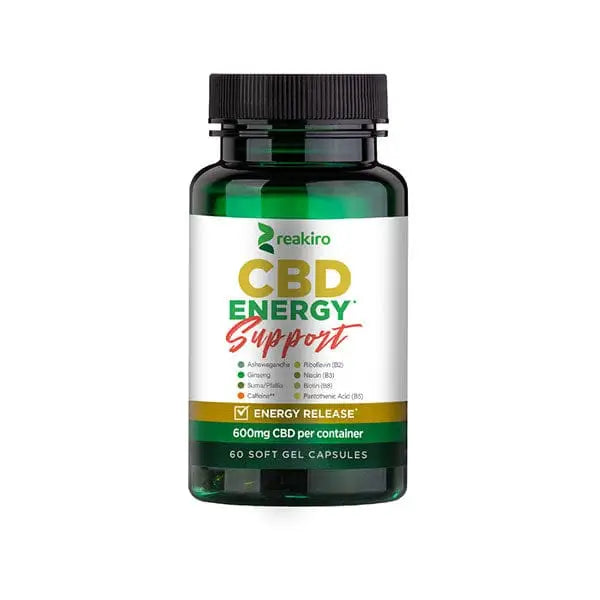 Energy Support Capsules 600mg CBD