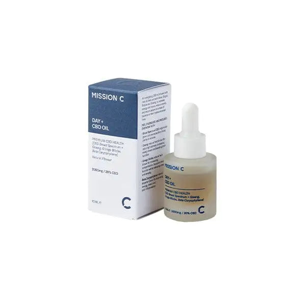 Mission C Day + 2000mg CBD Oil - 10ml - CBD Products