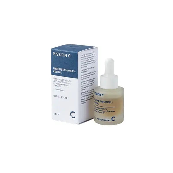 Mission C Immune Enhance + 1000mg CBD Oil - 10ml - CBD