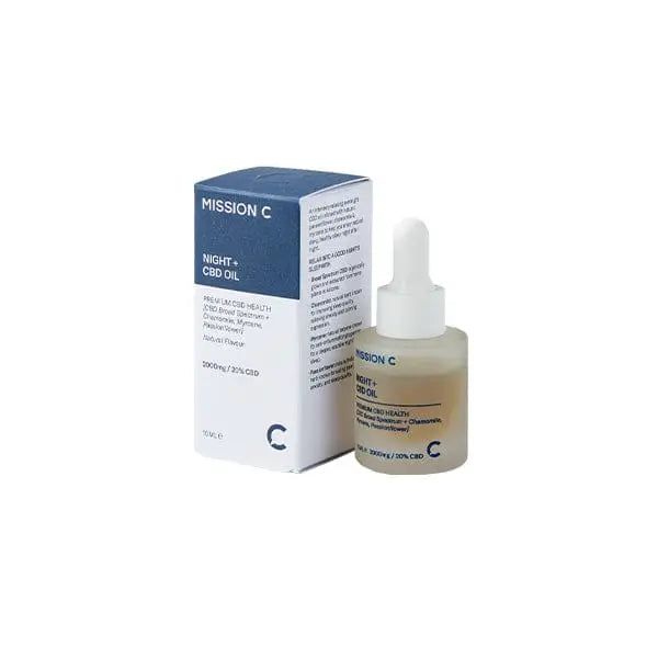 Mission C Night + 2000mg CBD Oil - 10ml - CBD Products