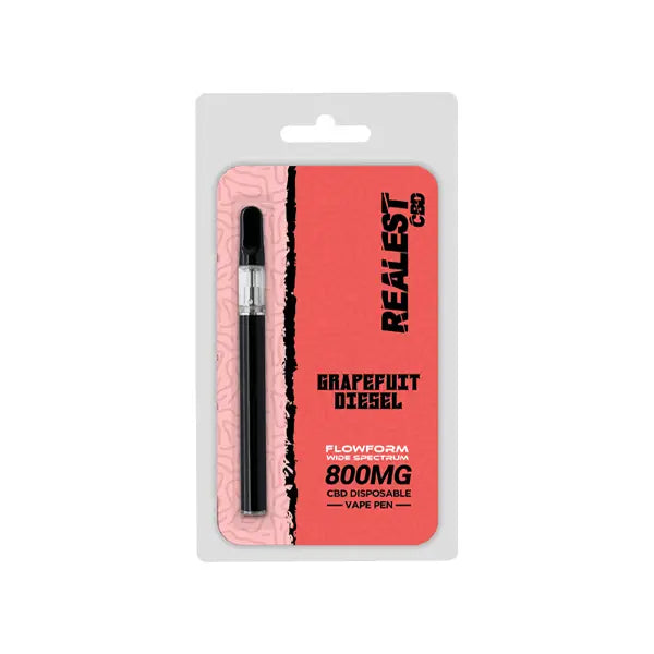 Realest CBD Bars 800mg CBD Disposable Vape Pen (BUY 1 GET 1